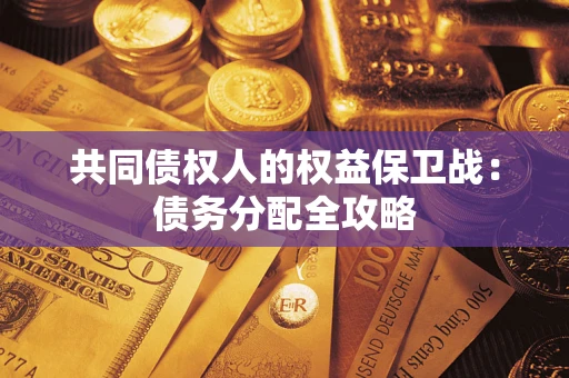 北京共同债权人的权益保卫战：债务分配全攻略