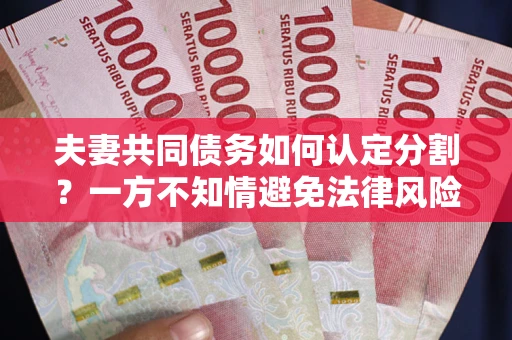 北京夫妻共同债务如何认定分割？一方不知情避免法律风险必看！